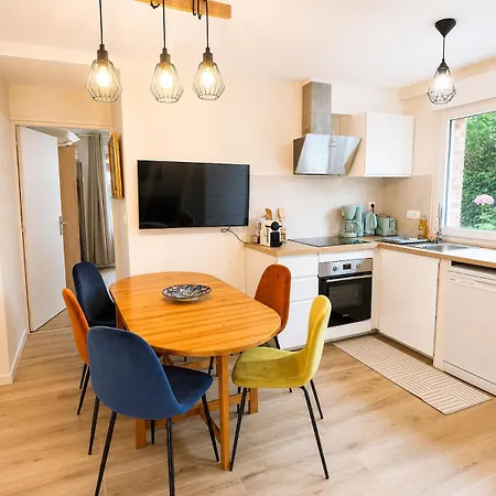 Apartment Cozy - 7 People - 15' Dedisney - Jardin Et Parking Lagny